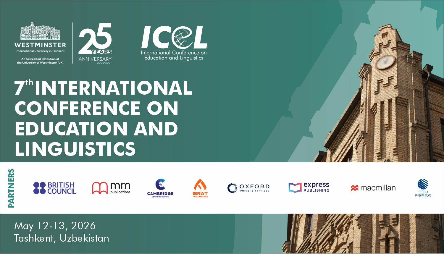 7th International Conference on Education and Linguistics and Exhibitions (ICEL)